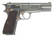 Browning 9mm Luger (9x19mm Parabellum) pistol reference thumbnail image