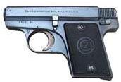 CZ - Ceska Zbrojovka 25 ACP (25 Auto) pistol reference thumbnail image