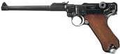 Deutsche Waffen und Munitionsfabriken 9mm Luger (9x19mm Parabellum) pistol reference thumbnail image