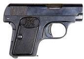 FNH 25 ACP (25 Auto) pistol reference thumbnail image
