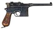 Mauser 9mm Luger (9x19mm Parabellum) pistol reference thumbnail image