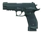 Sig Sauer 9mm Luger (9x19mm Parabellum) pistol reference thumbnail image
