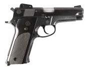 Smith & Wesson 9mm Luger (9x19mm Parabellum) pistol reference thumbnail image